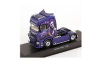Scania S560 2022 lilametallic 1:43 Hachette Truck, масштабная модель, scale43