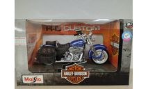 Harley-Davidson FLSTS Heritage Softail Springer 1999 1:18 Maisto, масштабная модель, scale18