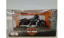 Harley-Davidson Sportster Iron 883 2014 1:18 Maisto, масштабная модель, scale18