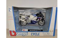 Suzuki GSX-R750 1:18 Bburago, масштабная модель, scale18