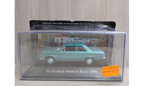 Rambler American Rally 1969 1:43 Altaya, масштабная модель, Altaya American cars, scale43