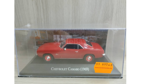 Chevrolet Camaro 1969 red 1:43 Altaya American cars, масштабная модель, scale43