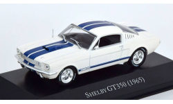 Ford Shelby Mustang GT350 1965 white 1:43 Eaglemoss Route 66