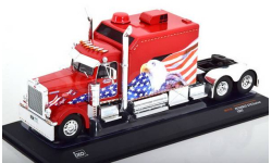 Peterbilt 379 custom 2002 red eagle 1:43 Ixo