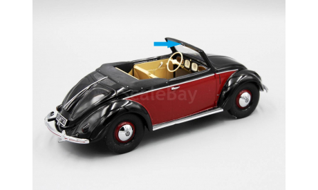 Volkswagen Beetle 1949, запчасти для масштабных моделей, Minichamps, scale18