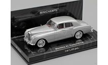 Bentley Continental S1  1956  silver, масштабная модель, Minichamps, scale43