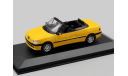 PEUGEOT 306 CABRIOLET - 1998 - YELLOW, масштабная модель, Minichamps, scale43