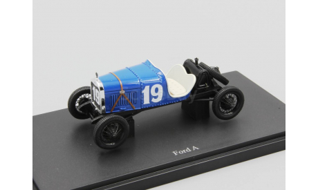 Ford A ’Juan Manuel Fangio’, blue-black, Argentina, 1929, масштабная модель, Autocult, scale43