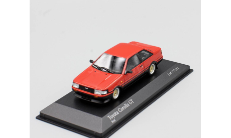 TOYOTA COROLLA GT - 1984 - RED, масштабная модель, Minichamps, scale43