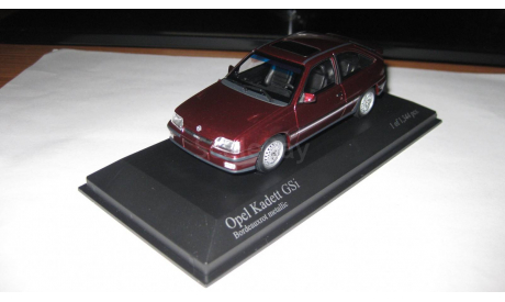 Opel Kadett E GSI 1989, масштабная модель, Minichamps, 1:43, 1/43