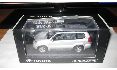 Toyota Land Cruiser Prado 120, редкая масштабная модель, Minichamps, 1:43, 1/43