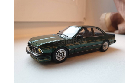 BMW Alpina B7S Turbo green Spark, масштабная модель, 1:43, 1/43