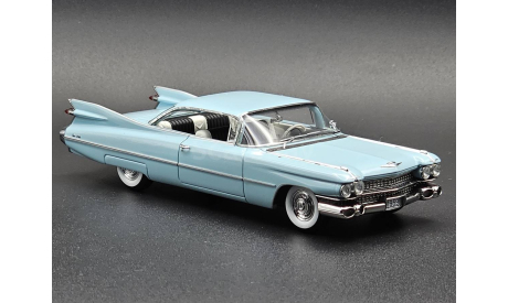 CADILLAC Coupe Deville 1959, Breton Blue, масштабная модель, GLM, scale43