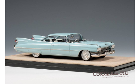 CADILLAC Coupe Deville 1959, Breton Blue, масштабная модель, GLM, scale43