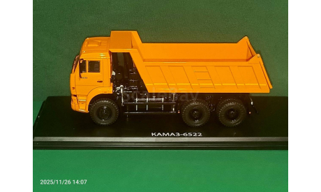SSM КамАЗ-6522 оранжевый, масштабная модель, Start Scale Models (SSM), scale43