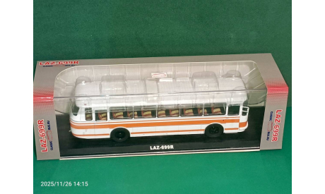 Автобус ЛАЗ 699Р Classicbus (1 выпуск), масштабная модель, scale43