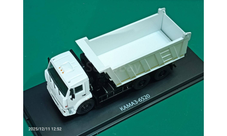 SSM КамАЗ-6520 белый, масштабная модель, Start Scale Models (SSM), scale43