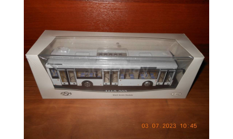 Автобус МАЗ-203 (белый), масштабная модель, Start Scale Models (SSM), 1:43, 1/43