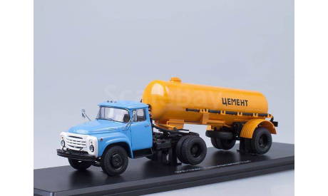 ЗИЛ - 130В1 С П/ПРИЦЕПОМ ТЦ - 4 ’ЦЕМЕНТ’, масштабная модель, Start Scale Models (SSM), 1:43, 1/43