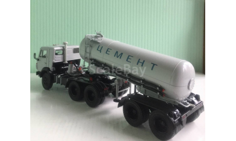 КамАЗ-54112 с полуприцепом ТЦ-11 ЦЕМЕНТ, масштабная модель, Start Scale Models (SSM), scale43