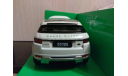 RANGE  ROVER EVOQUE 3d Белый, масштабная модель, Welly, scale24