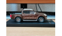 Nissan Navara 2017г., metallic-brown, масштабная модель, Premium X, 1:43, 1/43