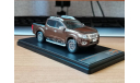 Nissan Navara 2017г., metallic-brown, масштабная модель, Premium X, scale43