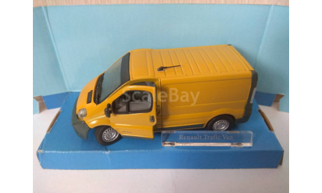RENAULT TRAFIC VAN    РАННЯЯ CARARAMA, масштабная модель, Bauer/Cararama/Hongwell, scale43