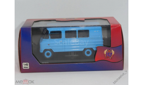 ZUK A-07 Van 1976 Blue, масштабная модель, IST Models, 1:43, 1/43