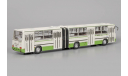 ИКАРУС 280.33М бело-зелёный, с маршрутом, масштабная модель, Classicbus, 1:43, 1/43