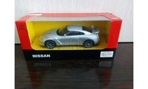 NISSAN GT - R (SILVER), масштабная модель, scale43, Rastar