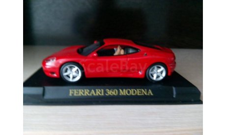 FERRARI 360 MODENA, масштабная модель, 1:43, 1/43, Ferrari Collection (Ge Fabbri)