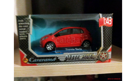 TOYOTA YARIS   Cararama 1-43, масштабная модель, 1:43, 1/43, Bauer/Cararama/Hongwell