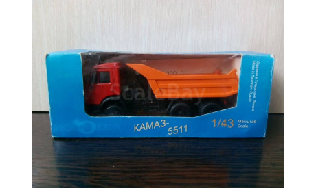 КАМАЗ 55111 - 005  ЭЛЕКОН, масштабная модель, 1:43, 1/43