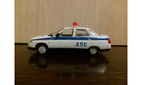 LADA  ВАЗ 2110   ’75 ЛЕТ ГАИ ГИБДД’    ЮБИЛЕЙНАЯ, масштабная модель, Агат/Моссар/Тантал, 1:43, 1/43
