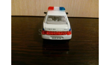 LADA  ВАЗ 2110   ’75 ЛЕТ ГАИ ГИБДД’    ЮБИЛЕЙНАЯ, масштабная модель, Агат/Моссар/Тантал, 1:43, 1/43