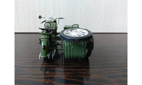 ИМЗ  М - 72  ’УРАЛ’ 1955г., масштабная модель мотоцикла, Atlas, 1:24, 1/24