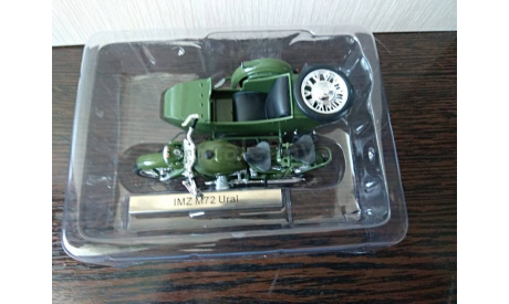 ИМЗ  М - 72  ’УРАЛ’ 1955г., масштабная модель мотоцикла, Atlas, 1:24, 1/24