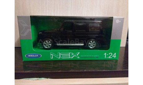 MERCEDES - BENZ  G - CLASS 2009 W463 Чёрный, масштабная модель, Mercedes-Benz, Welly, 1:24, 1/24