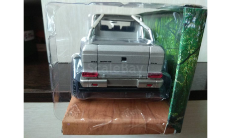 Mercedes-Benz G63 AMG 6X6 серебристый, масштабная модель, Jada, scale24