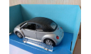 VOLKSWAGEN  NEW  BEETLE  Cabriolet SILVER, масштабная модель, Bauer/Cararama/Hongwell, 1:43, 1/43