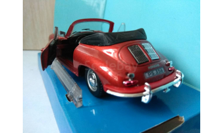 PORSCHE 356B  CABRIOLET   РАННЯЯ CARARAMA, масштабная модель, Bauer/Cararama/Hongwell, 1:43, 1/43