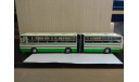 ИКАРУС 280.33М бело-зелёный, с маршрутом, масштабная модель, Classicbus, scale43