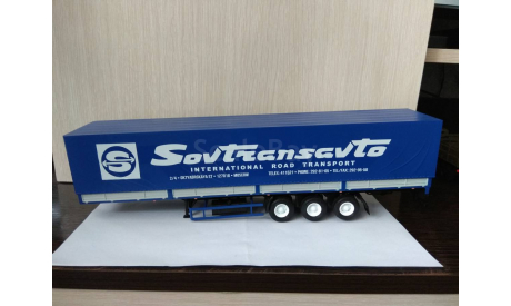 МАЗ - 9758 ’СОВТРАНСАВТО’, масштабная модель, Автоистория (АИСТ), 1:43, 1/43