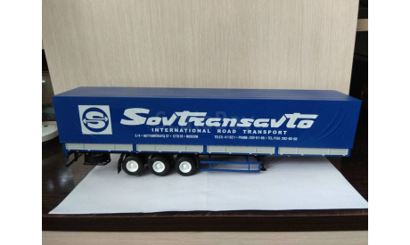 МАЗ - 9758 ’СОВТРАНСАВТО’, масштабная модель, Автоистория (АИСТ), 1:43, 1/43