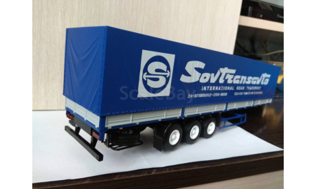 МАЗ - 9758 ’СОВТРАНСАВТО’, масштабная модель, Автоистория (АИСТ), 1:43, 1/43