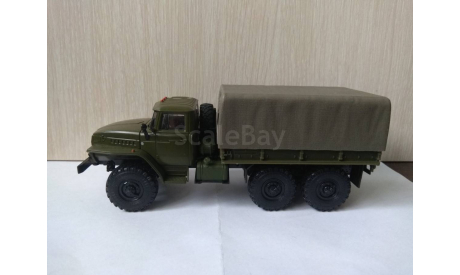 УРАЛ - 4320 С ТЕНТОМ               НАШИ ГРУЗОВИКИ №1, масштабная модель, 1:43, 1/43