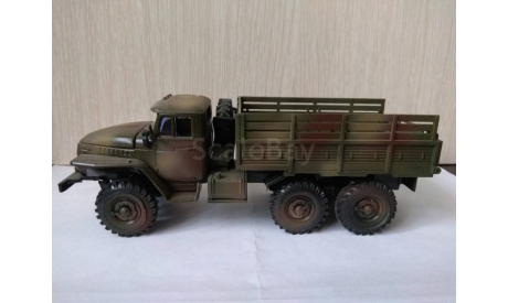 УРАЛ 4320 КАМУФЛЯЖ  (С СЛЕДАМИ ЭКСПЛУАТАЦИИ), масштабная модель, Элекон, 1:43, 1/43