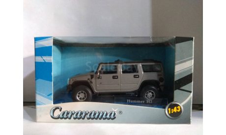 Hummer H2, SUV 4x4 2003г., масштабная модель, Bauer/Cararama/Hongwell, scale43