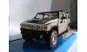 Hummer H2, SUV 4x4 2003г., масштабная модель, Bauer/Cararama/Hongwell, scale43